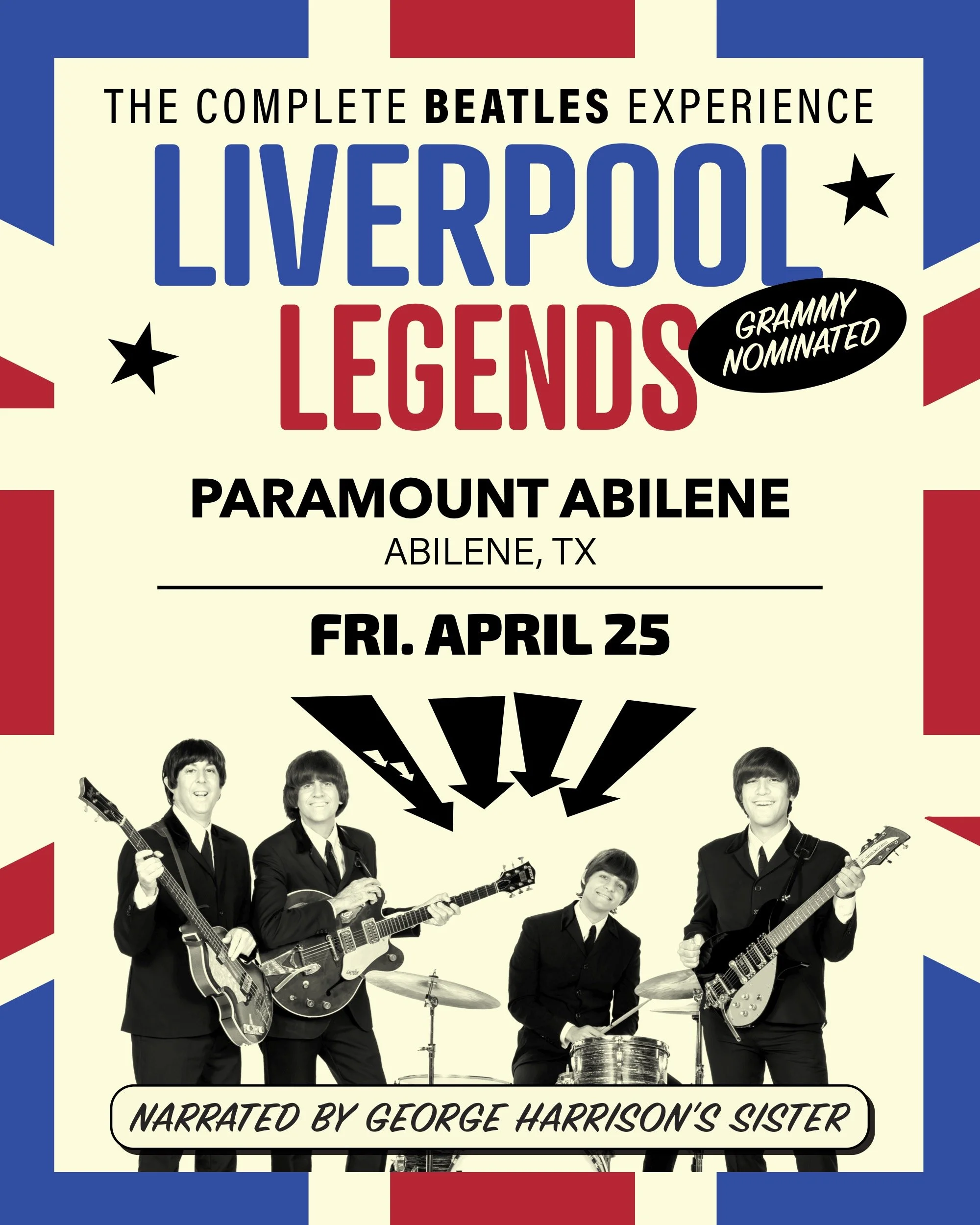 Liverpool Legends: Beatles Experience! — The Historic Paramount